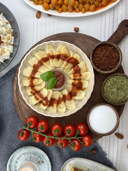 Hambal mit Kartoffeln Kiyam Manti